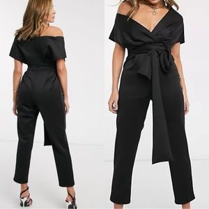 ASOS Fallen Shoulder Jumpsuit